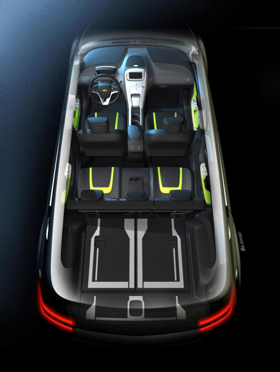  Chevrolet Volt MPV5 Electric Concept 2010 года  (фото 6 из 11)